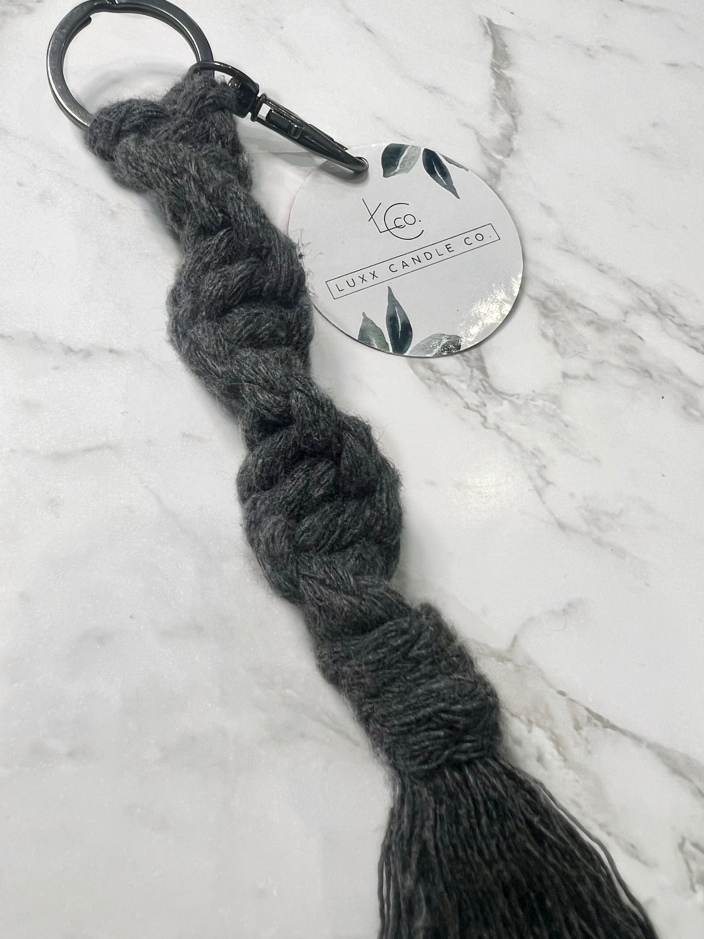 Twist Macrame Keyring