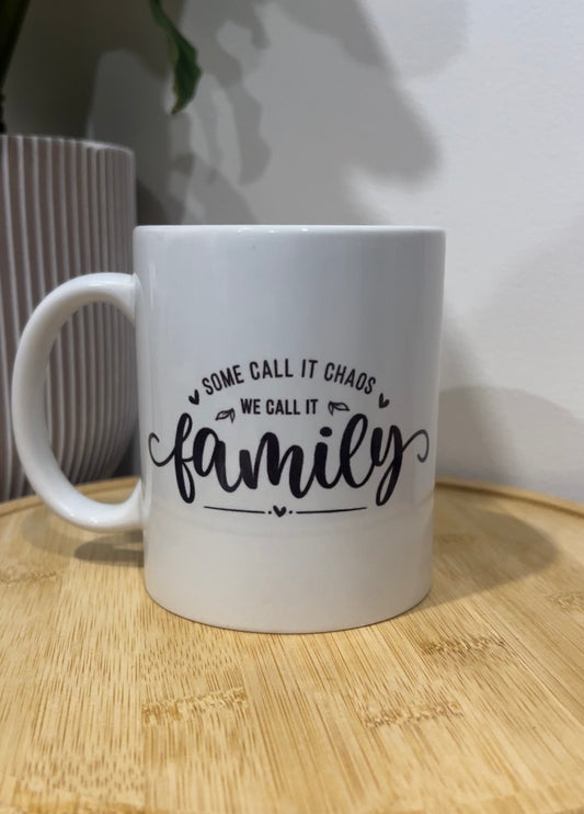 Personalised Family Chaos Mug